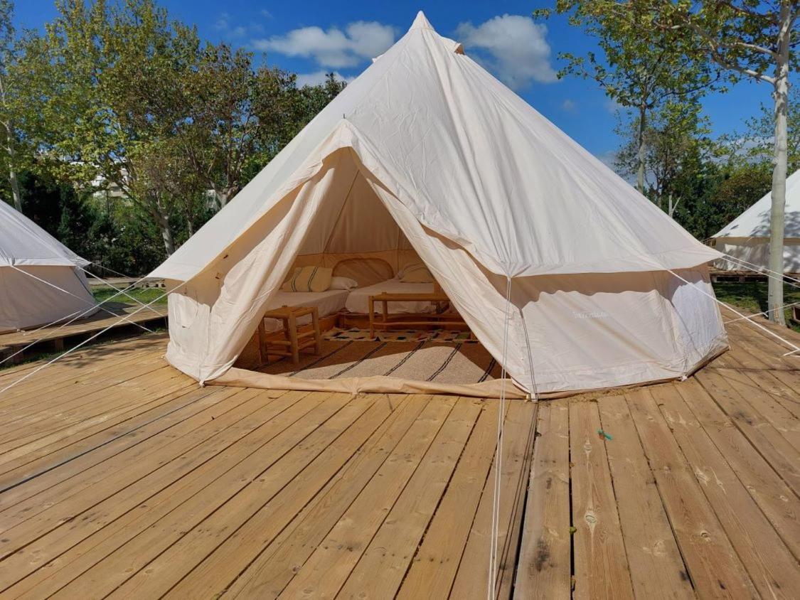 Bungalows Zaragoza Camping Dış mekan fotoğraf